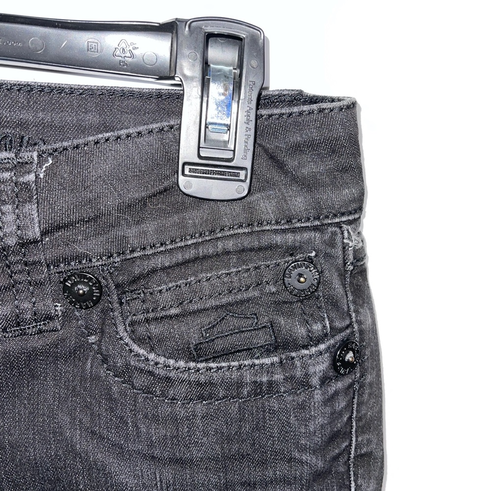 Harley Davidson black skinny jeans Size 4‎ - Picture 2 of 8